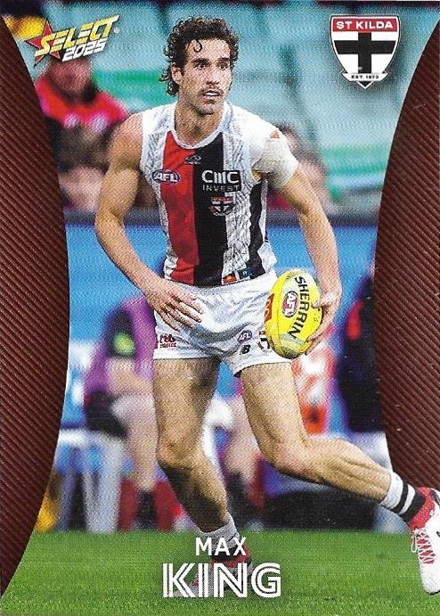 Max King #157 St. Kilda Saints | 2025 Select AFL Footy Stars
