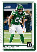 Quincy Williams #157 New York Jets | 2025 Donruss | NFL Football