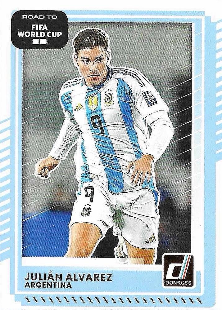 Julian Alvarez #157 Argentina | 2025-26 Donruss Road to FIFA World Cup