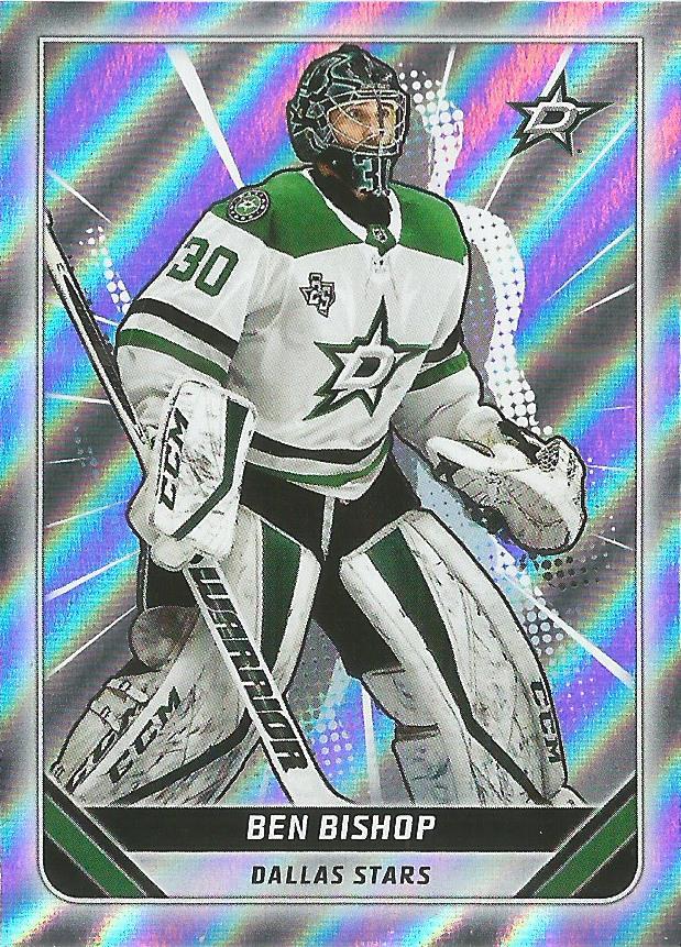 Ben Bishop FOIL #158 Dallas Stars | 2019-20 Topps NHL Sticker Collection