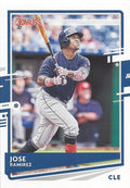 Jose Ramirez #158 Cleveland Indians | 2020 Donruss