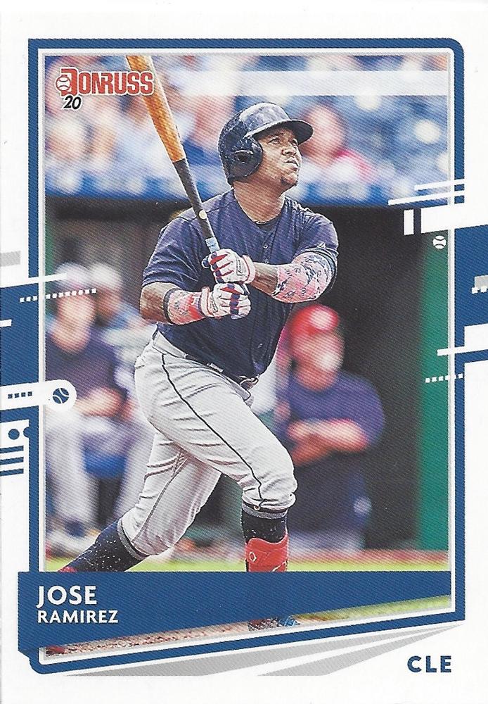 Jose Ramirez #158 Cleveland Indians | 2020 Donruss