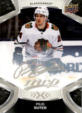Pius Suter #158 Chicago Blackhawks | 2021-22 Upper Deck MVP Silver Script
