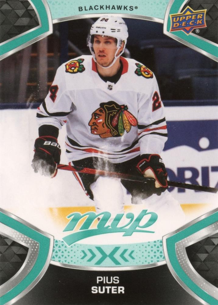Pius Suter #158 Chicago Blackhawks | 2021-22 Upper Deck MVP
