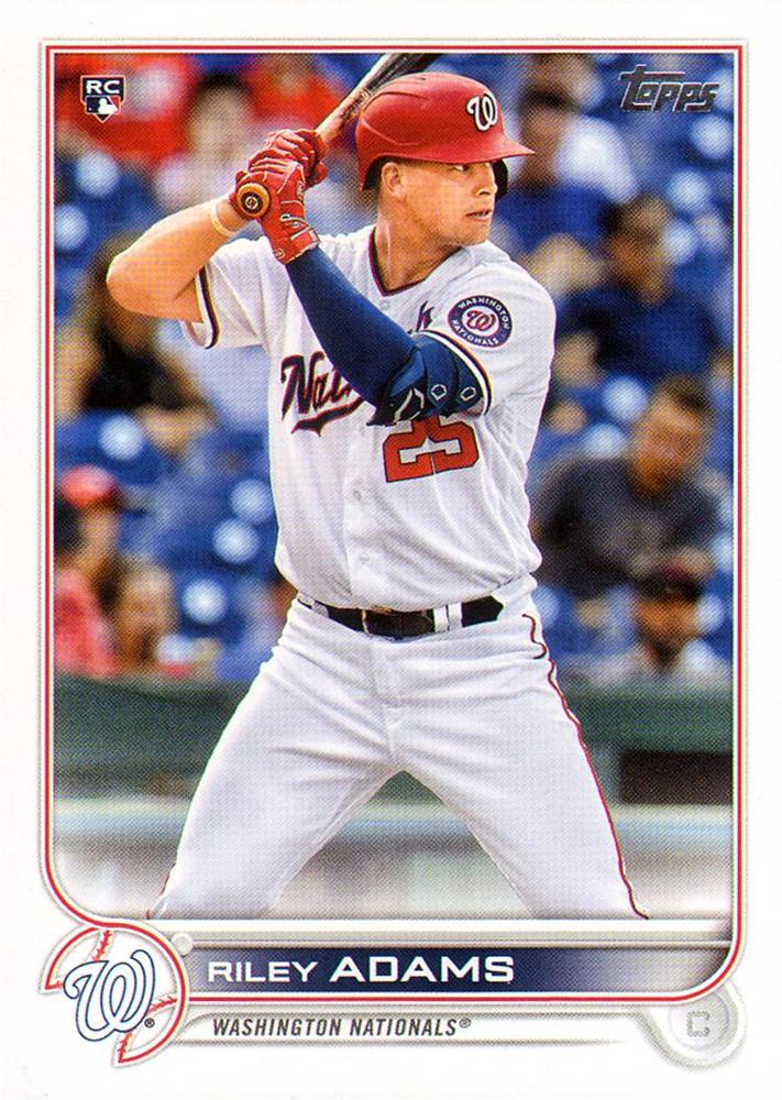 Riley Adams #158 Washington Nationals | 2022 Topps