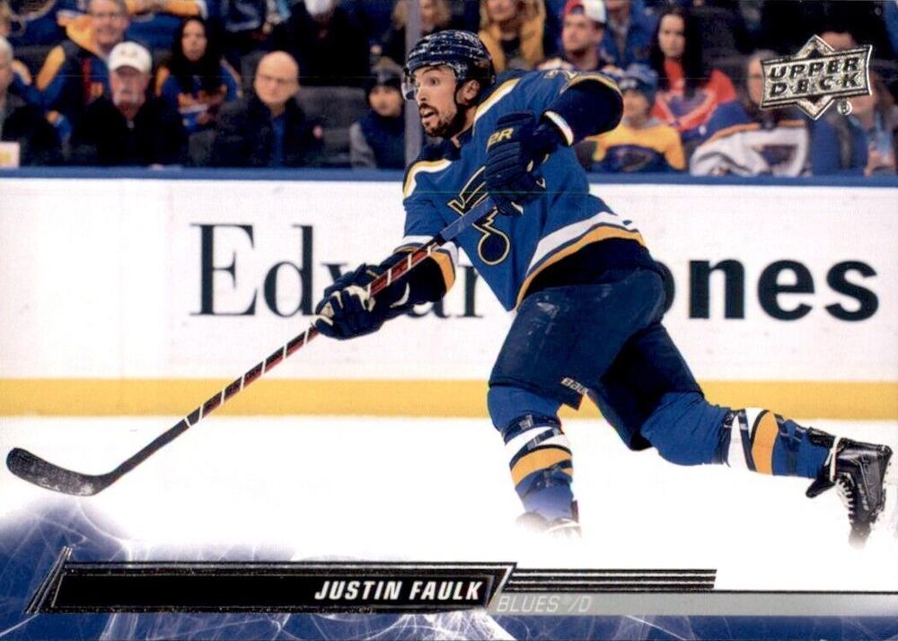 Justin Faulk #158 St. Louis Blues | 2022-23 Upper Deck