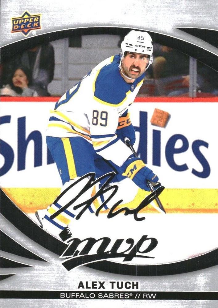 Alex Tuch #158 Buffalo Sabres | 2023-24 Upper Deck MVP Silver Script