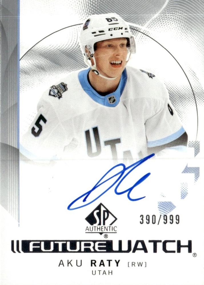 Aku Raty #158 Utah Hockey Club | 2024-25 SP Authentic