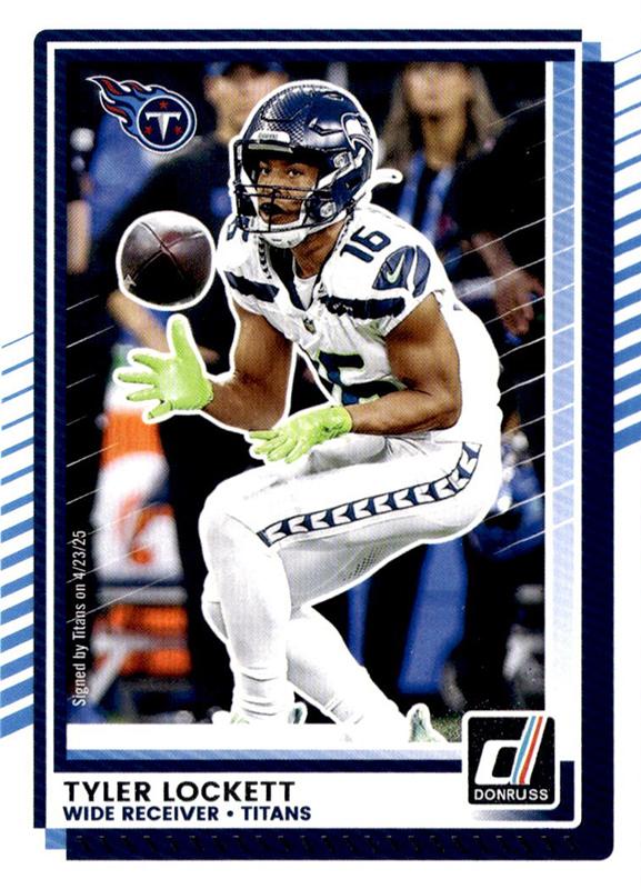 Tyler Lockett #158 Tennessee Titans | 2025 Donruss | NFL Football
