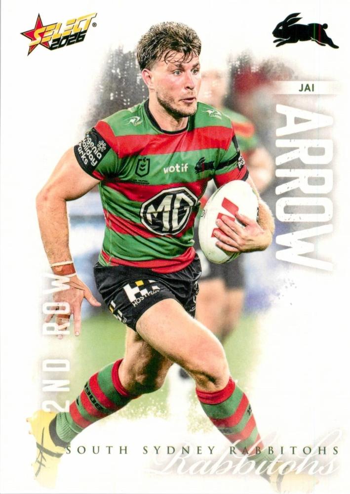Jai Arrow #158 South Sydney Rabbitohs | 2026 Select NRL League Heroes