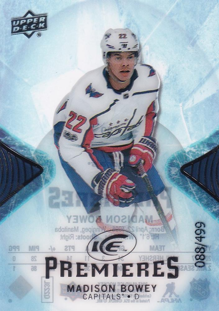 Madison Bowey #159 Washington Capitals | 2017-18 Upper Deck Ice