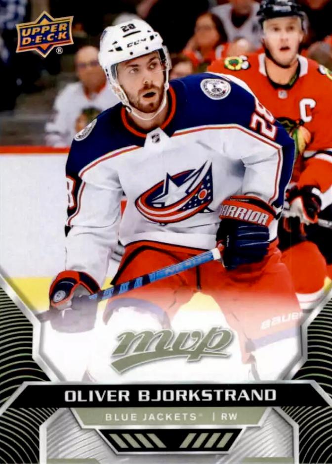 Oliver Bjorkstrand #159 Columbus Blue Jackets | 2020-21 Upper Deck MVP