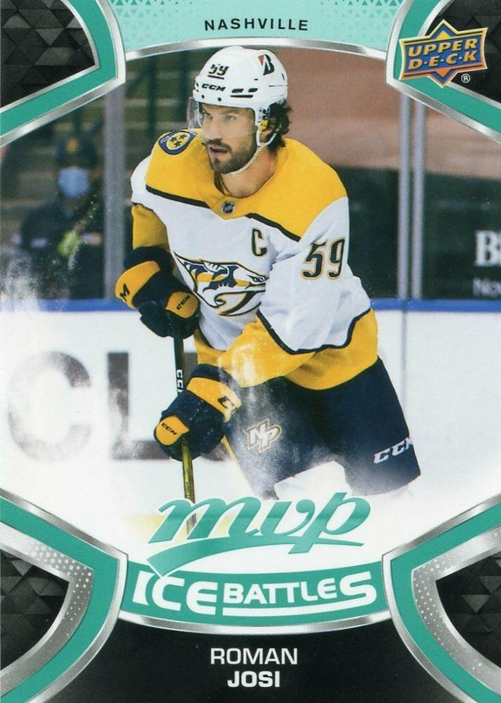Roman Josi #159 Nashville Predators | 2021-22 Upper Deck MVP Ice Battles