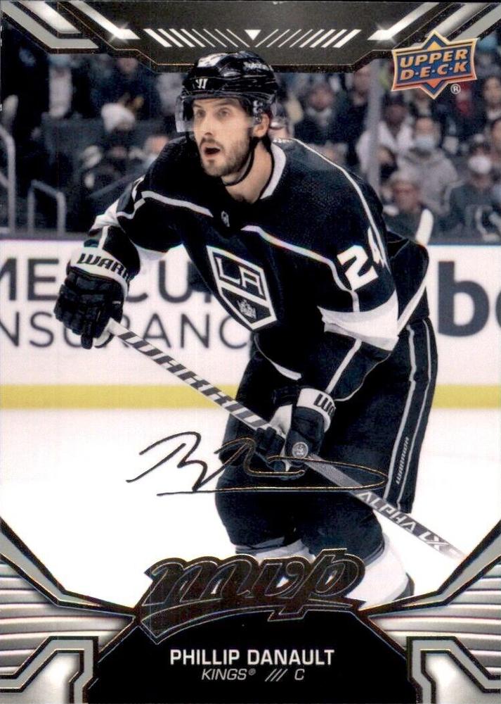 Phillip Danault #159 Los Angeles Kings | 2022-23 Upper Deck MVP Silver Script
