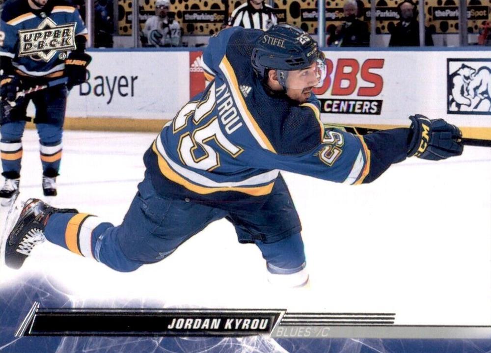 Jordan Kyrou #159 St. Louis Blues | 2022-23 Upper Deck