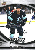 Jordan Eberle #159 Seattle Kraken | 2023-24 Upper Deck MVP Silver Script