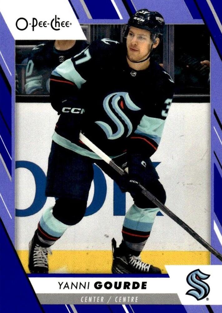 Yanni Gourde #159 Seattle Kraken | 2023-24 O-Pee-Chee Blue Border