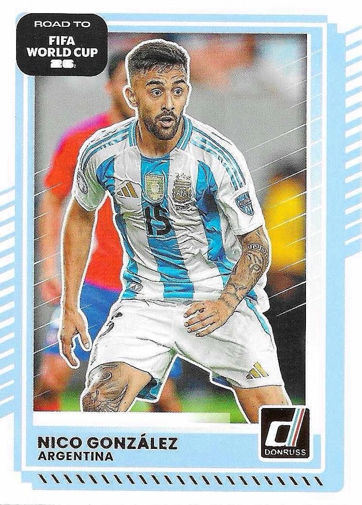 Nico Gonzalez #159 Argentina | 2025-26 Donruss Road to FIFA World Cup