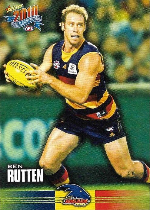 Ben Rutten #15 Adelaide Crows | 2010 Select AFL Champions