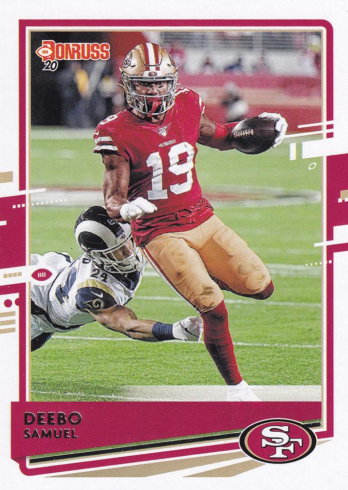 Deebo Samuel #15 San Francisco 49ers | 2020 Panini Donruss | NFL Football