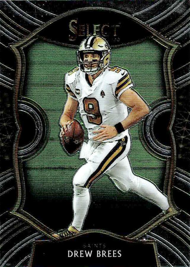 Drew Brees #15 New Orleans Saints | 2020 Panini Select |  | NFL Football