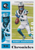 Robby Anderson #15 Carolina Panthers | 2020 Panini Chronicles |  | NFL Football