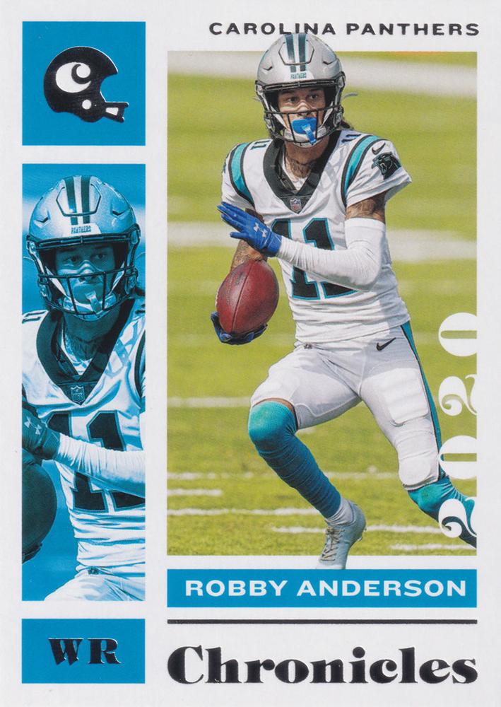 Robby Anderson #15 Carolina Panthers | 2020 Panini Chronicles |  | NFL Football