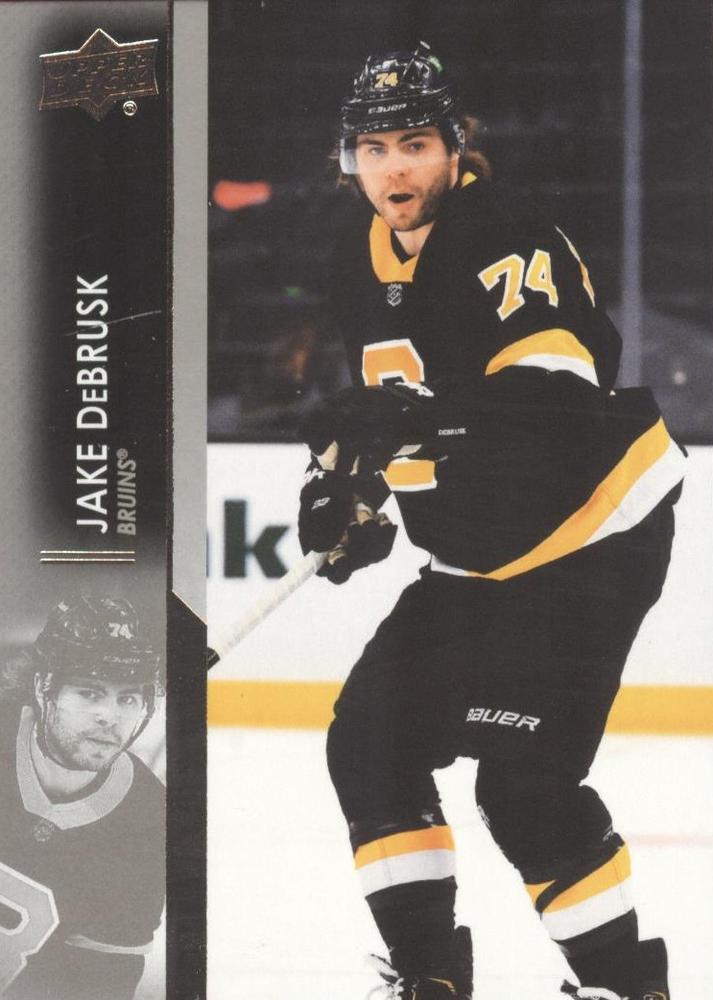 Jake DeBrusk #15 Boston Bruins | 2021-22 Upper Deck