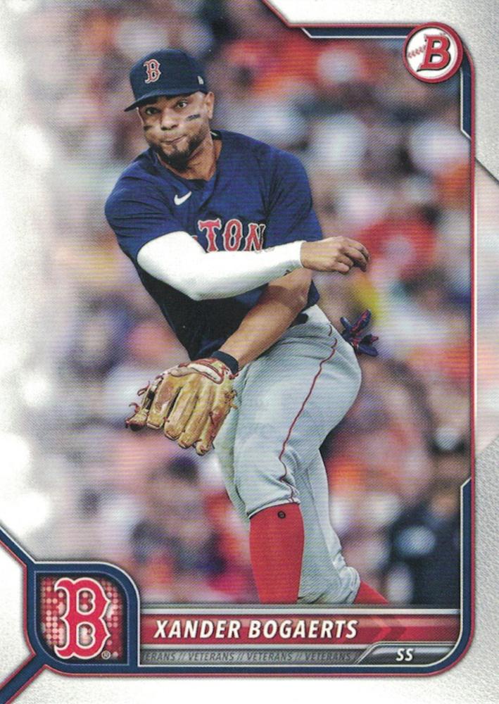 Xander Bogaerts #15 Boston Red Sox | 2022 Bowman
