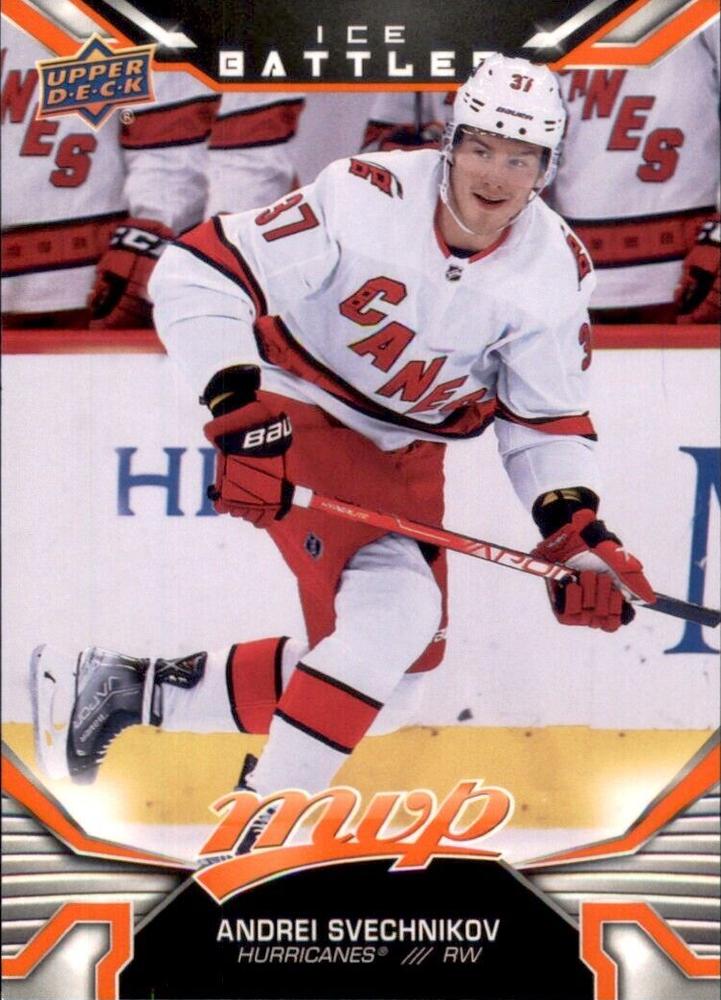Andrei Svechnikov #15 Carolina Hurricanes | 2022-23 Upper Deck MVP Ice Battles