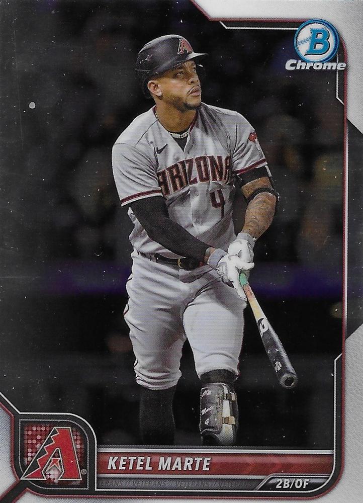 Ketel Marte #15 Arizona Diamondbacks | 2022 Bowman Chrome