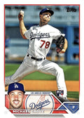 Michael Grove #15 Los Angeles Dodgers | 2023 Topps