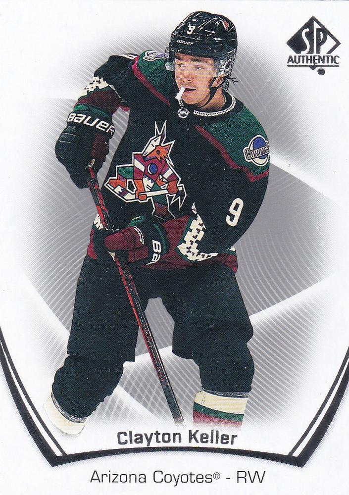 Clayton Keller #15 Arizona Coyotes | 2021-22 SP Authentic