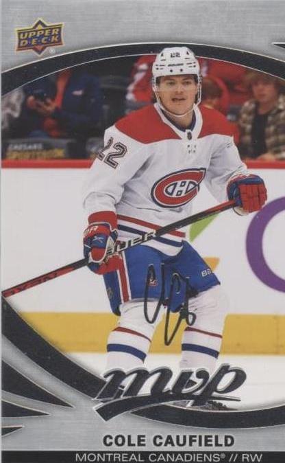 Cole Caufield #15 Montreal Canadiens | 2023-24 Upper Deck MVP Silver Script