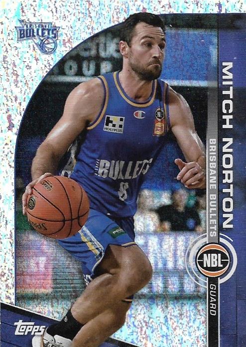Mitch Norton #15 Brisbane Bullets | 2023-24 Topps NBL - Opal Parallel