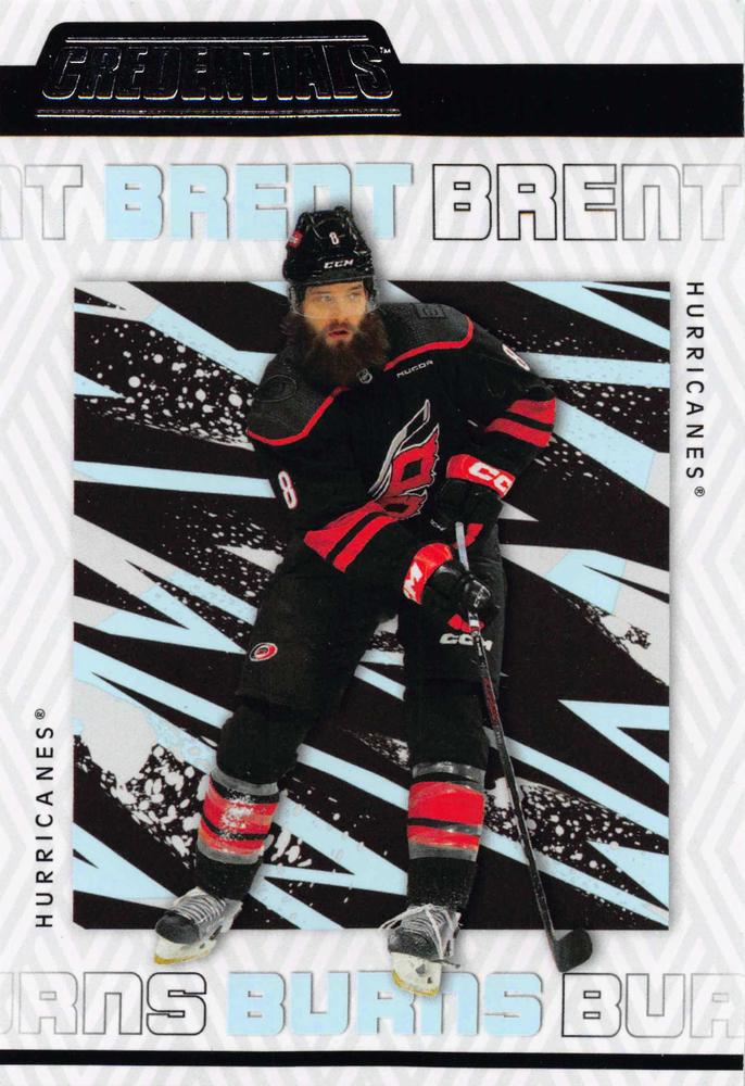 Brent Burns #15 Carolina Hurricanes | 2023-24 Upper Deck Credentials