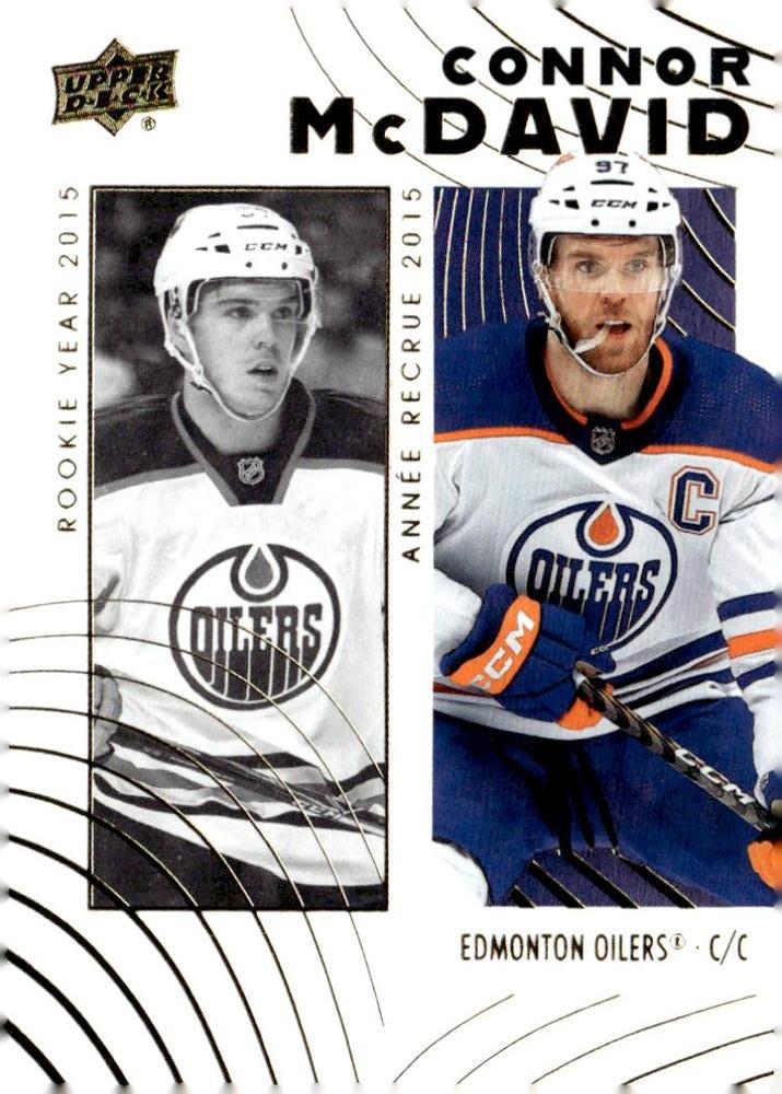 Connor McDavid #15 Edmonton Oilers | 2024-25 Upper Deck Tim Hortons Retrospective Rookies