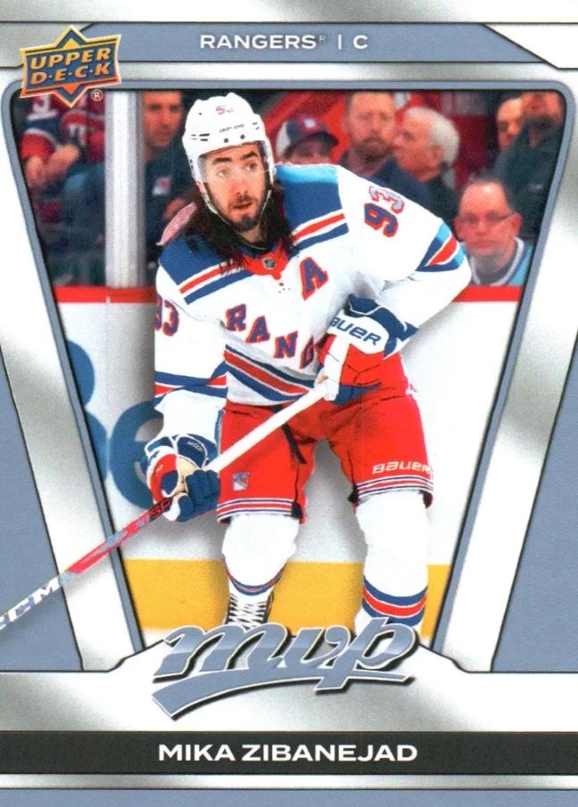 Mika Zibanejad #15 New York Rangers | 2025-26 Upper Deck MVP