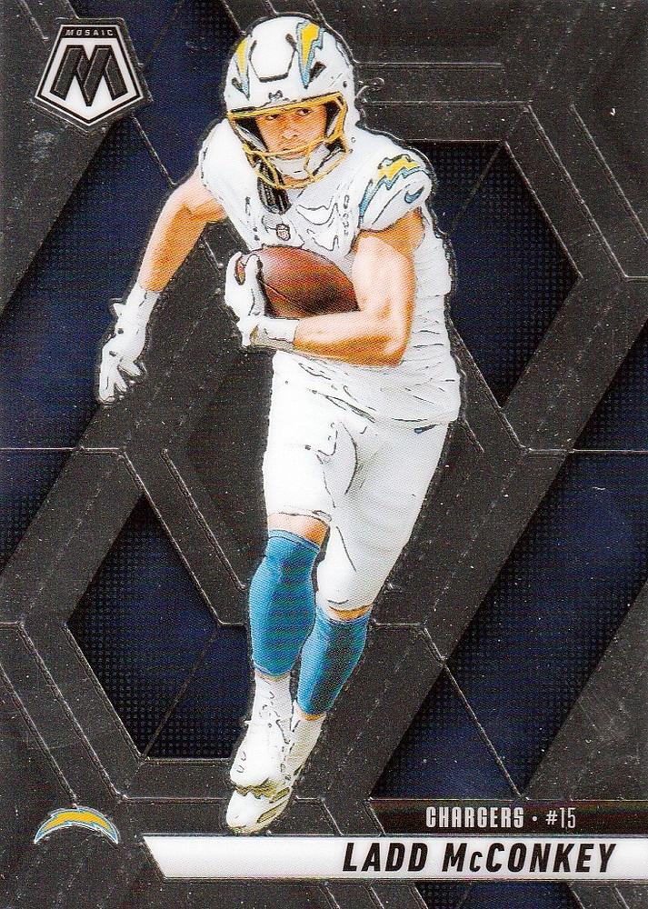 Ladd McConkey #15 Los Angeles Chargers | 2025 Panini Mosaic | NFL Football