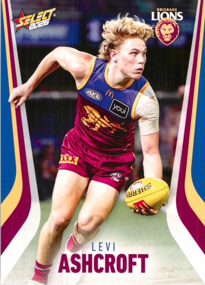 Levi Ashcroft #15 Brisbane Lions | 2026 Select AFL Footy Stars