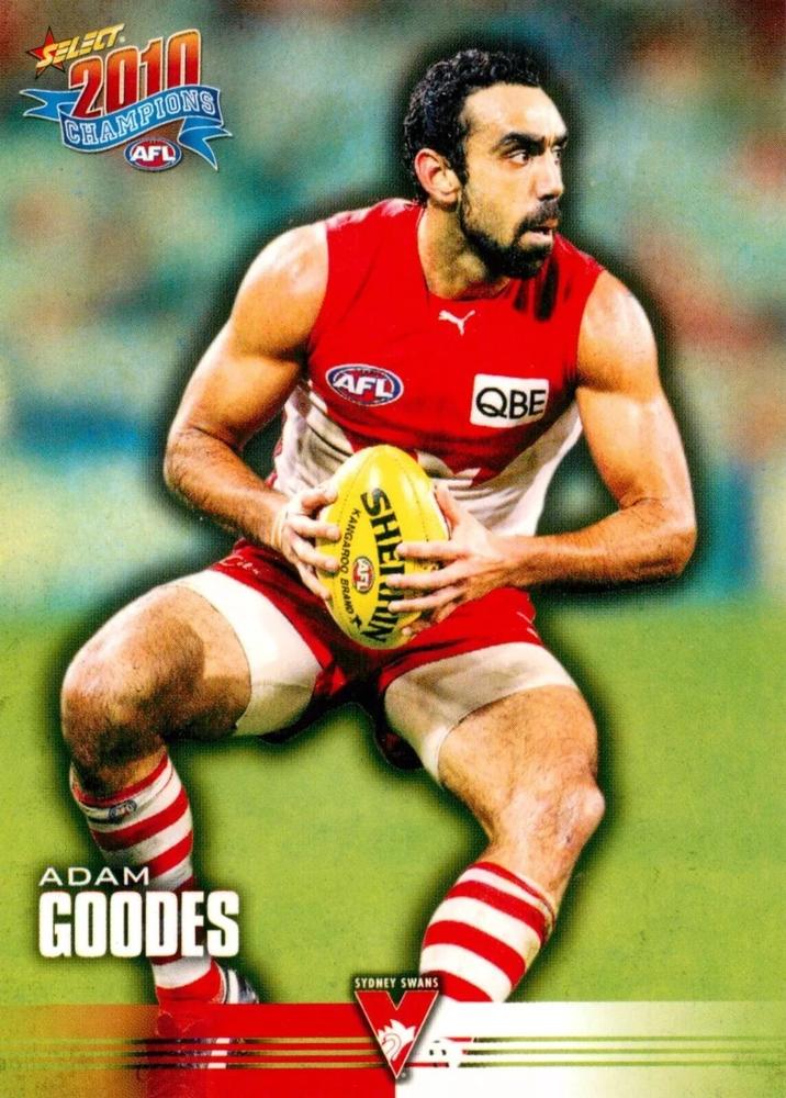 Adam Goodes #160 Sydney Swans | 2010 Select AFL Champions