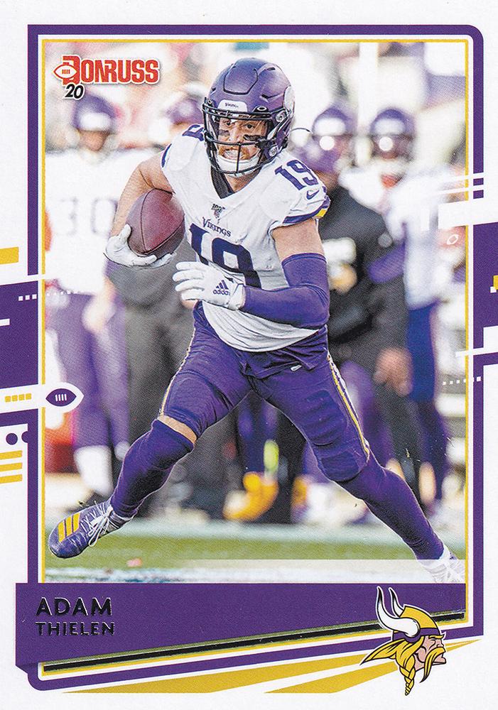 Adam Thielen #160 Minnesota Vikings | 2020 Panini Donruss | NFL Football