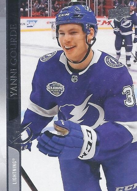Yanni Gourde #160 Tampa Bay Lightning | 2020-21 Upper Deck