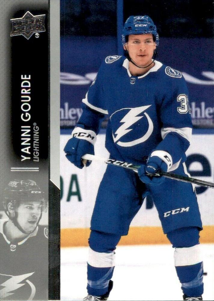 Yanni Gourde #160 Tampa Bay Lightning | 2021-22 Upper Deck