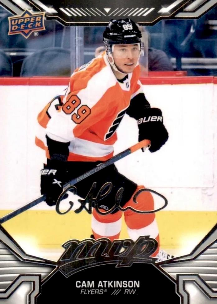 Cam Atkinson #160 Philadelphia Flyers | 2022-23 Upper Deck MVP Silver Script