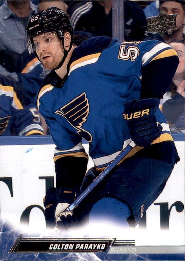 Colton Parayko #160 St. Louis Blues | 2022-23 Upper Deck