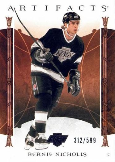 Bernie Nicholls #160 Los Angeles Kings | 2022-23 Upper Deck Artifacts