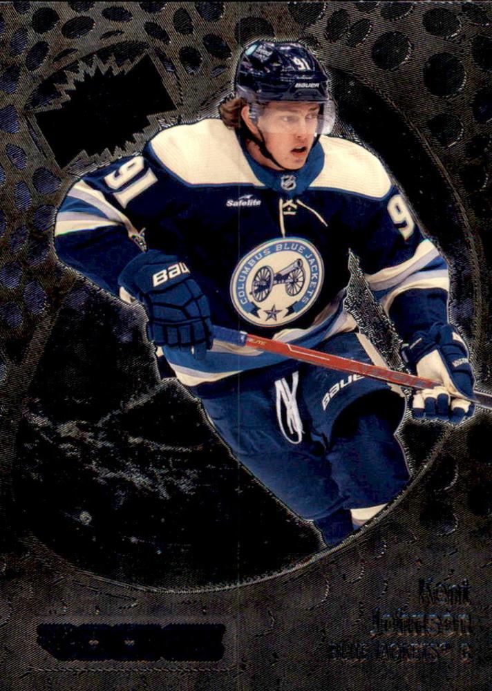 Kent Johnson #160 Columbus Blue Jackets | 2022-23 SkyBox Metal Universe