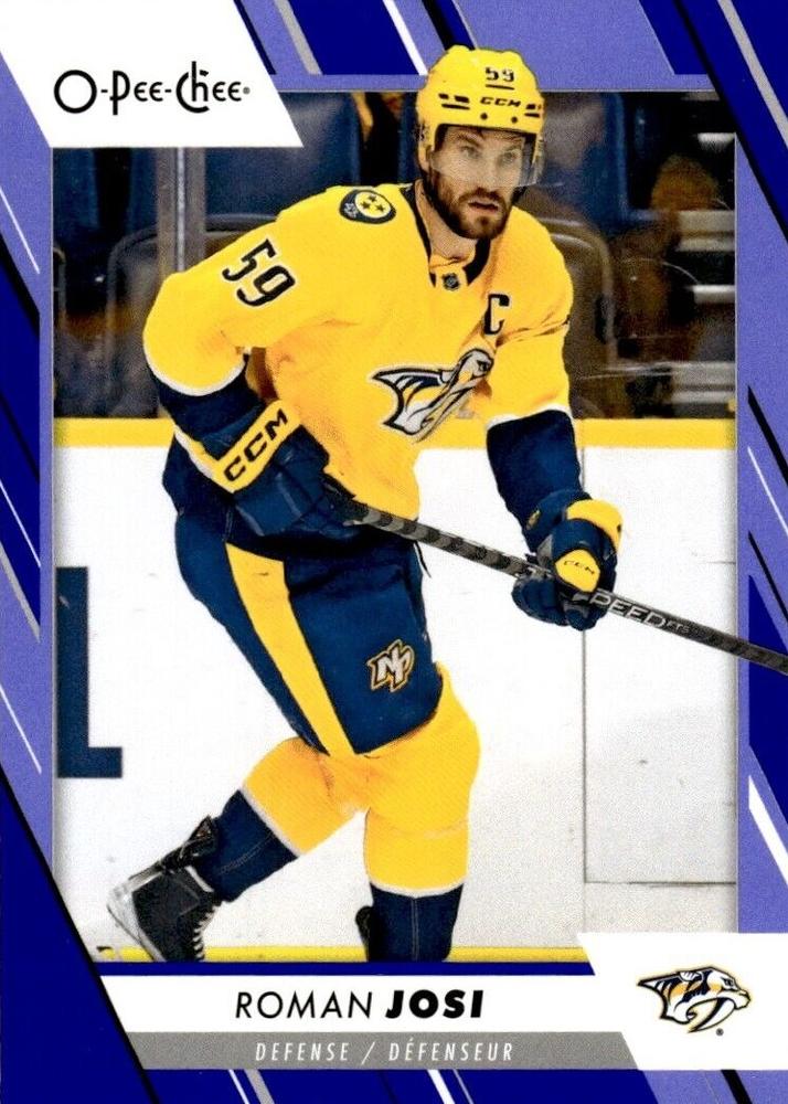 Roman Josi #160 Nashville Predators | 2023-24 O-Pee-Chee Blue Border
