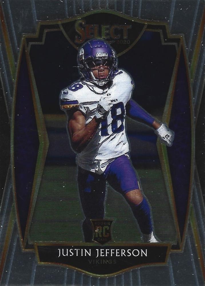 Justin Jefferson #161 Minnesota Vikings | 2020 Panini Select |  | NFL Football